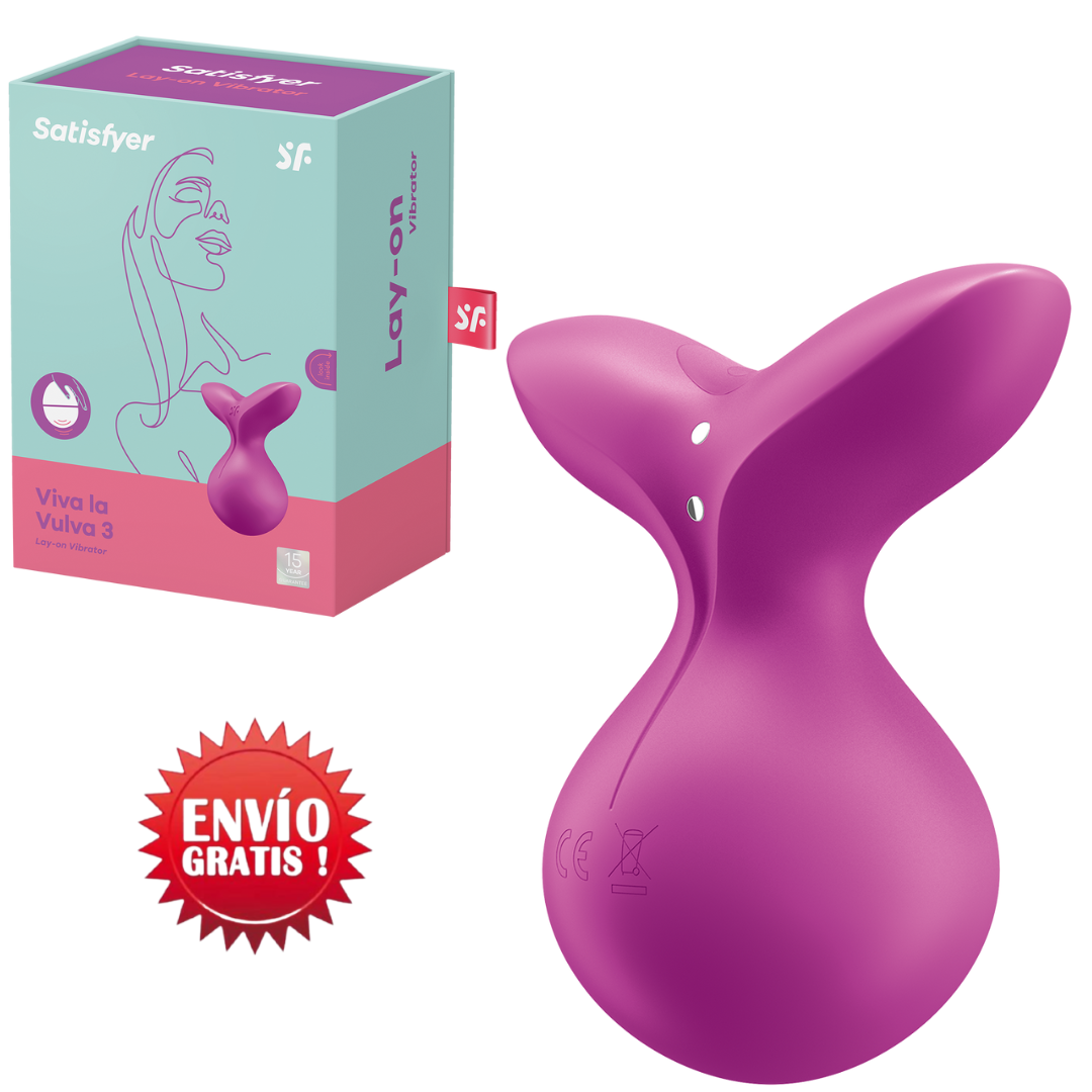 Satisfyer Viva La Vulva 3 Fucsia